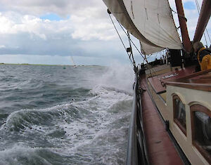 Zeiltocht vanuit de haven van Volendam